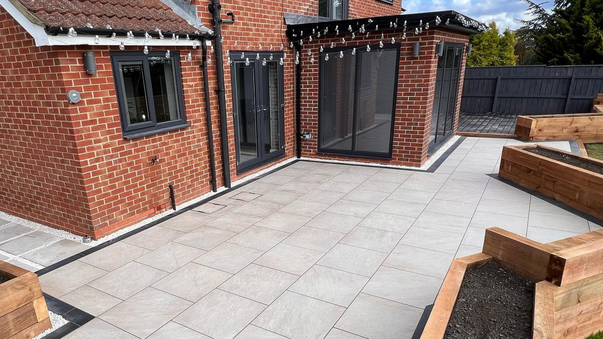 SGT Landscapes for Best Porcelain Installation of a Non-Scheme Member