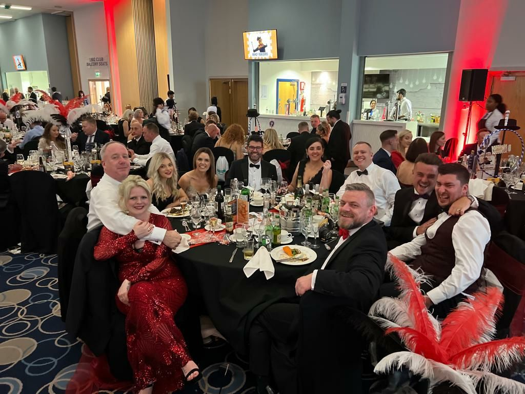 Talasey Table at the BoB Greatest Showman Ball