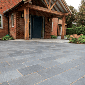 Ebony Limestone Block Paving