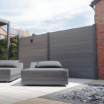Antique Grey Traditional Composite Fencing Boards