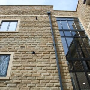 Buff Yorkstone Walling